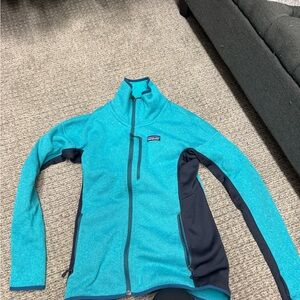 Patagonia Teal Full-Zip Jacket